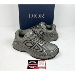 Size 40EU/7US - Dior B30 Reflective Olive Sneakers🫒 Retail $1,150!